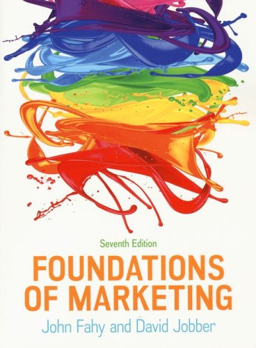 Foundations of marketing
