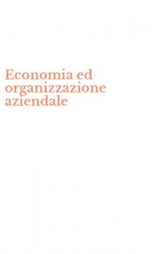 Economia ed organizzazione aziendale