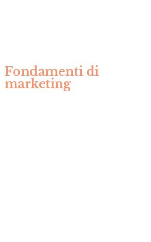 Fondamenti di marketing