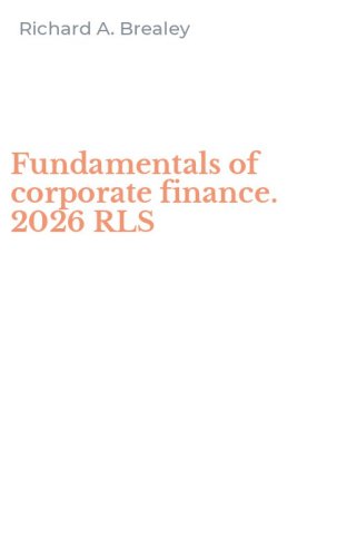 Fundamentals of corporate finance. 2026 RLS