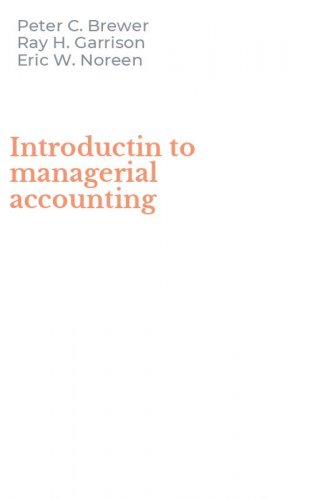 Introductin to managerial accounting