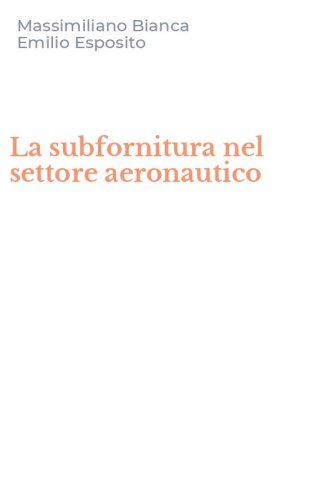 La subfornitura nel settore aeronautico