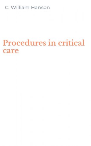 Procedures in critical care