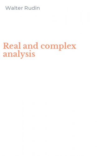 Real and complex analysis