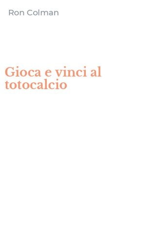 Gioca e vinci al totocalcio