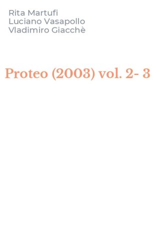 Proteo (2003) vol. 2-3