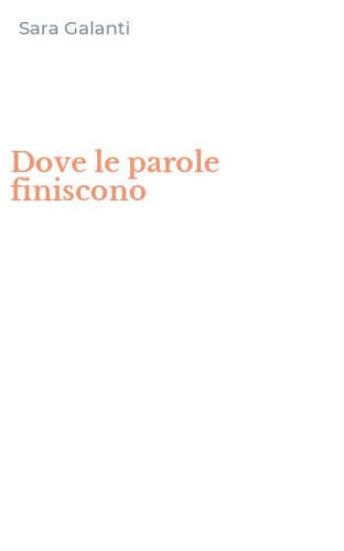 Dove le parole finiscono