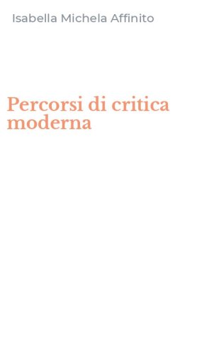 Percorsi di critica moderna
