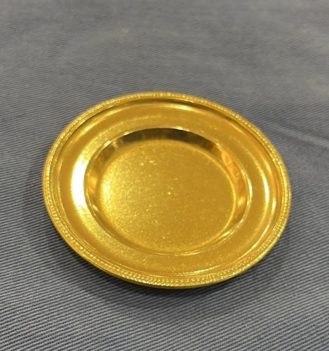 PIATTO GRECA 7 CM - OTTONE