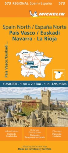 Espa&ntilde;a Norte. Pa&iacute;s Vasco/Euskadi Navarra, La Rioja 1:250.000