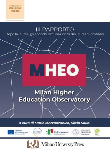 I Rapporto MHEO. Dopo la laurea
