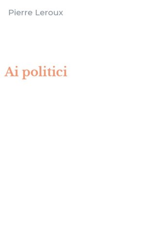 Ai politici