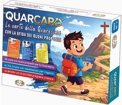 Quarcard. Le carte della Quaresima con la sfida dei buoni propositi