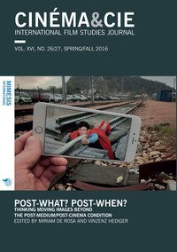 Cin&eacute;ma & Cie. International film studies journal