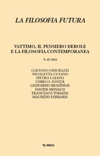 La filosofia futura