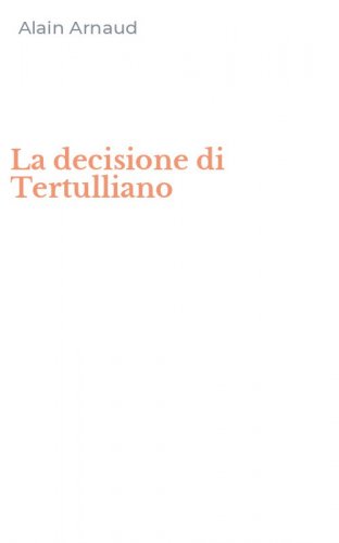 La decisione di Tertulliano
