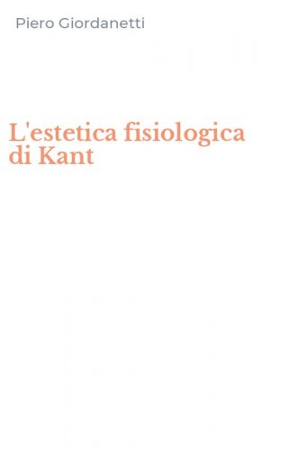 L'estetica fisiologica di Kant
