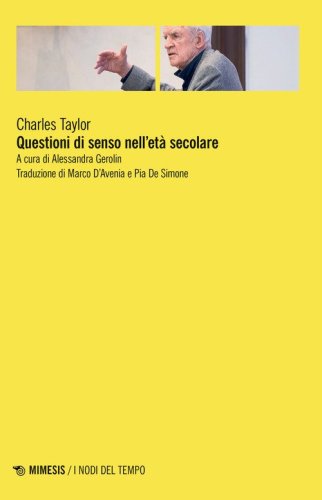 Questioni di senso nell''et&agrave; secolare