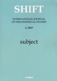 Shift. International journal of philosophical studies