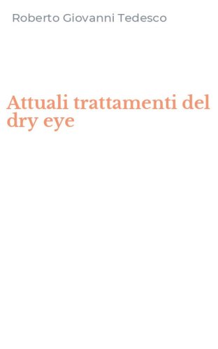 Attuali trattamenti del dry eye