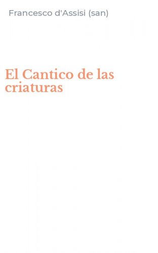 El Cantico de las criaturas
