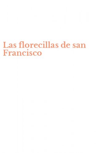 Las florecillas de san Francisco