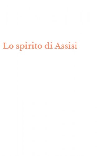 Lo spirito di Assisi