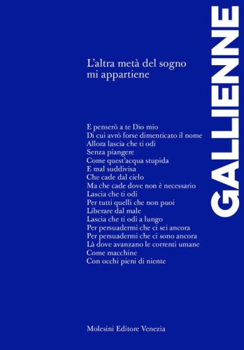 L'altra met&agrave; del sogno mi appartiene