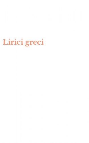 Lirici greci