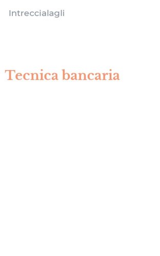 Tecnica bancaria