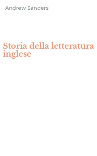 Storia della letteratura inglese
