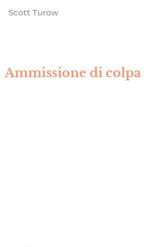 Ammissione di colpa