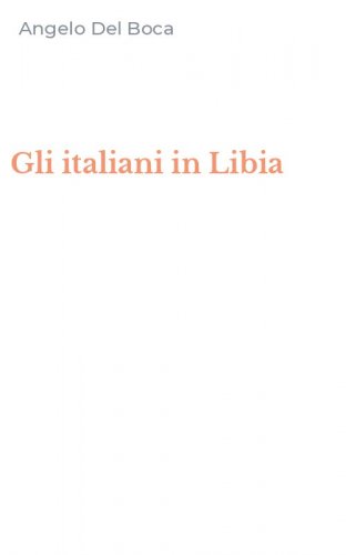 Gli italiani in Libia