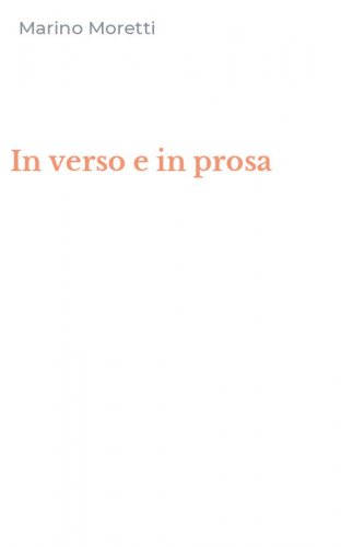 In verso e in prosa