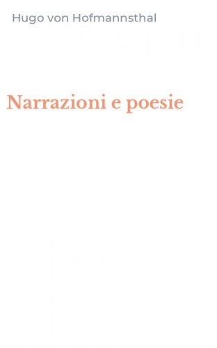 Narrazioni e poesie