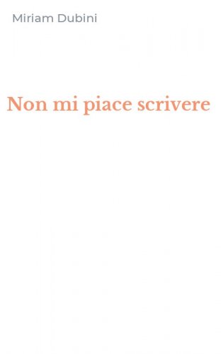 Non mi piace scrivere