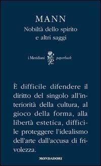 Nobilt&agrave; dello spirito e altri saggi