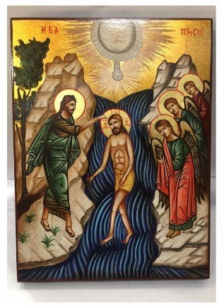 BATTESIMO DI GESU' AL GIORDANO