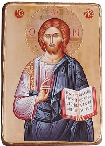 CRISTO LIBRO APERTO 20X28 CM