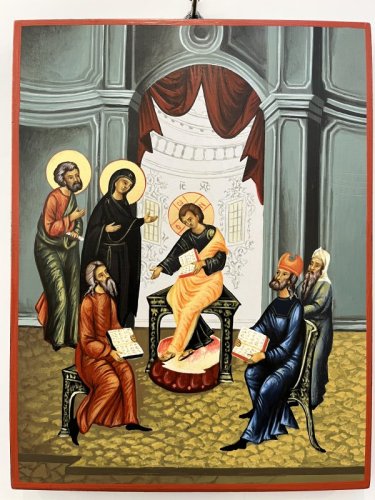 GESU' TRA I DOTTORI 22X30 CM