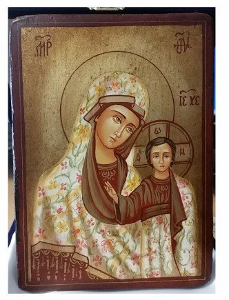 MADONNA DEI FIORI TIPO KAZAN 14X18 CM