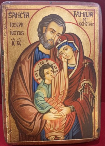 SACRA FAMIGLIA 10x14 cm