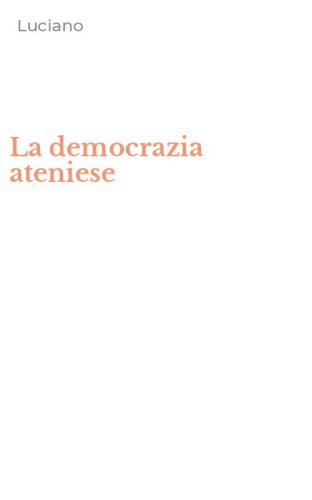 La democrazia ateniese
