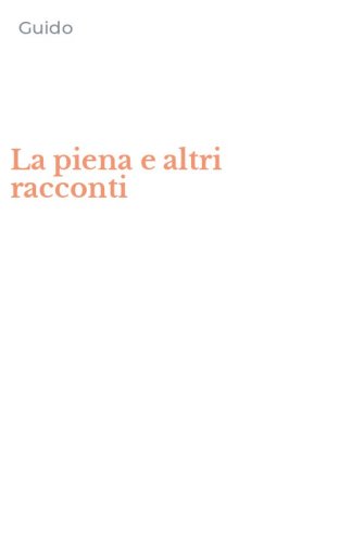 La piena e altri racconti