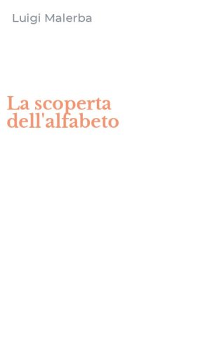 La scoperta dell'alfabeto