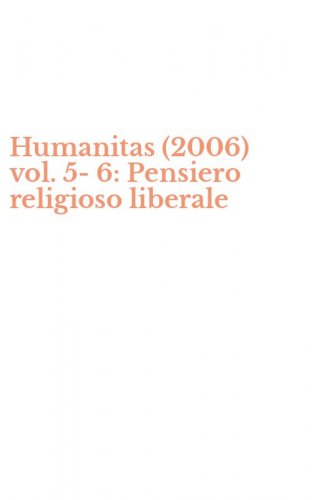 Humanitas (2006) vol. 5-6: Pensiero religioso liberale