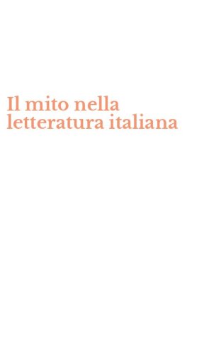 Il mito nella letteratura italiana