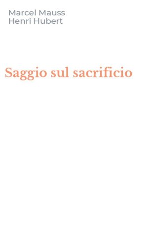 Saggio sul sacrificio