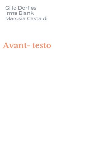 Avant-testo