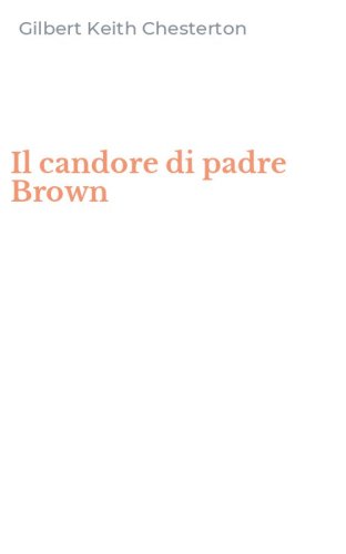 Il candore di padre Brown